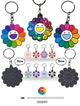 Kaikaikiki Flower Rubber Keyring